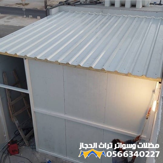 بناء غرف ساندوتش بنل وواجهات زجاجية في جدة ومكة والطائف | حلول عصرية وعزل مثالي